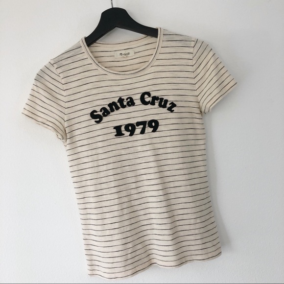 J. Crew Hi-Fi Applique Santa Cruz 1979 T-Shirt - Picture 3 of 6